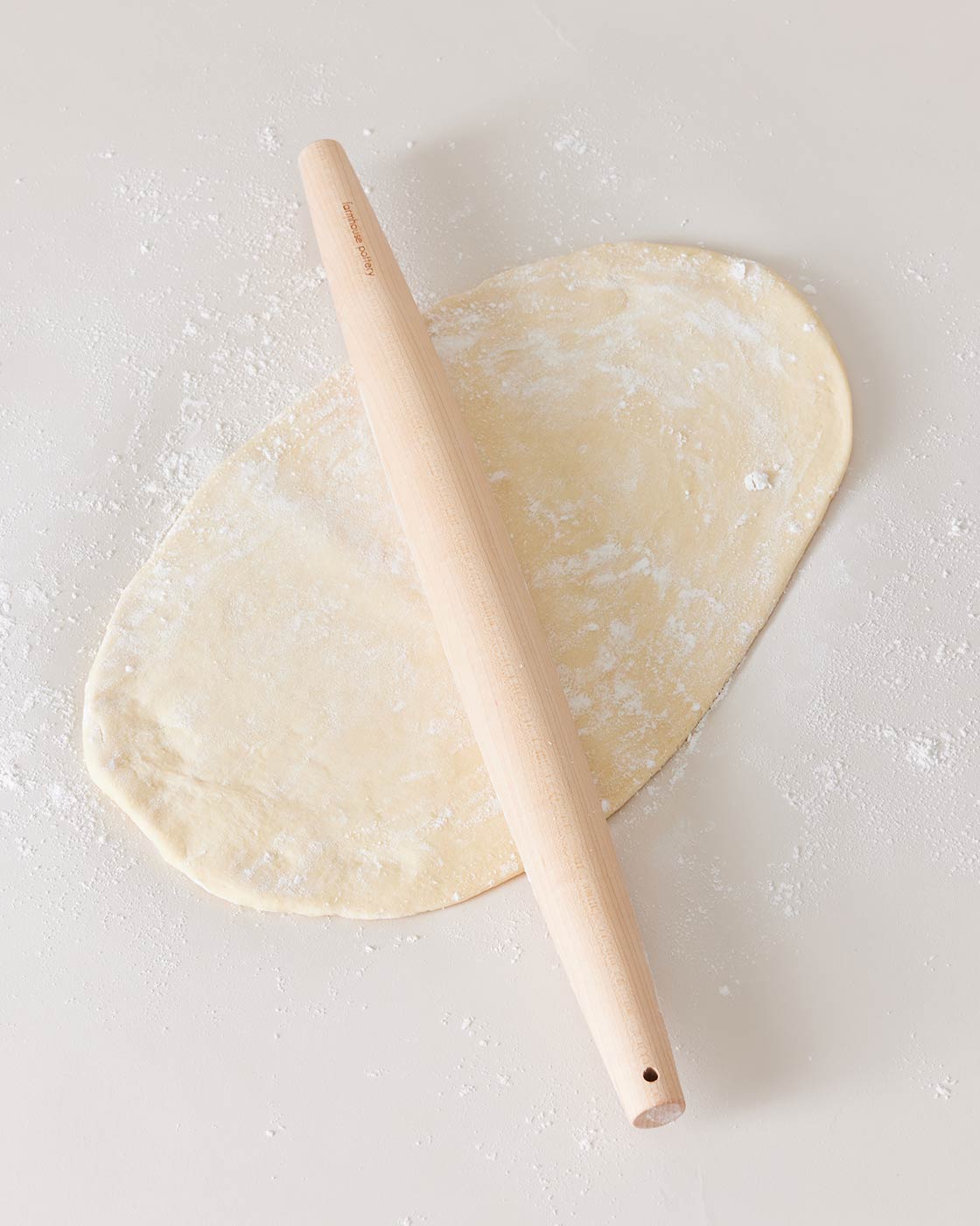 Decorative double sided popular farmhouse breadboard with matching rolling pin