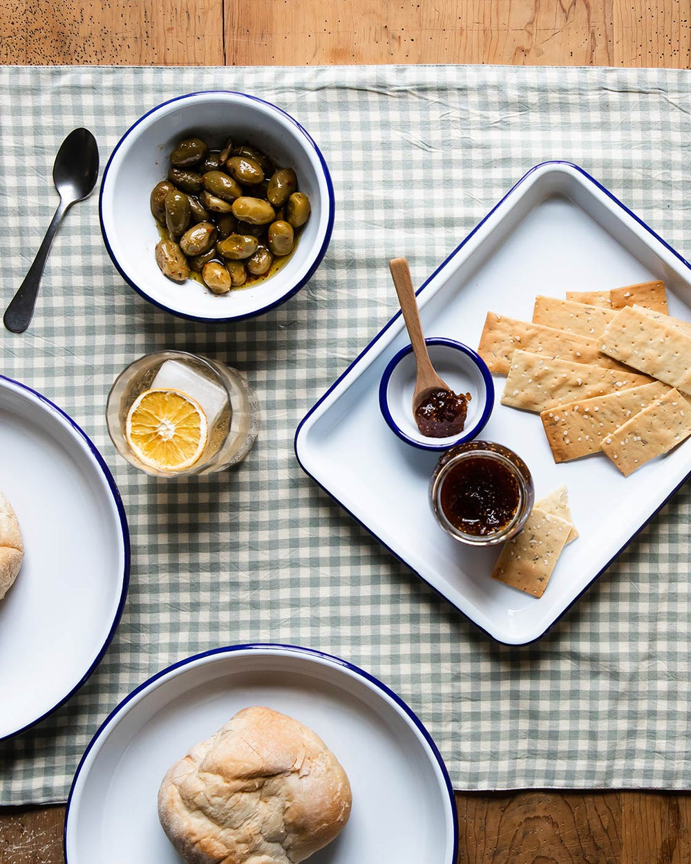 Everyday Enamelware Place Setting