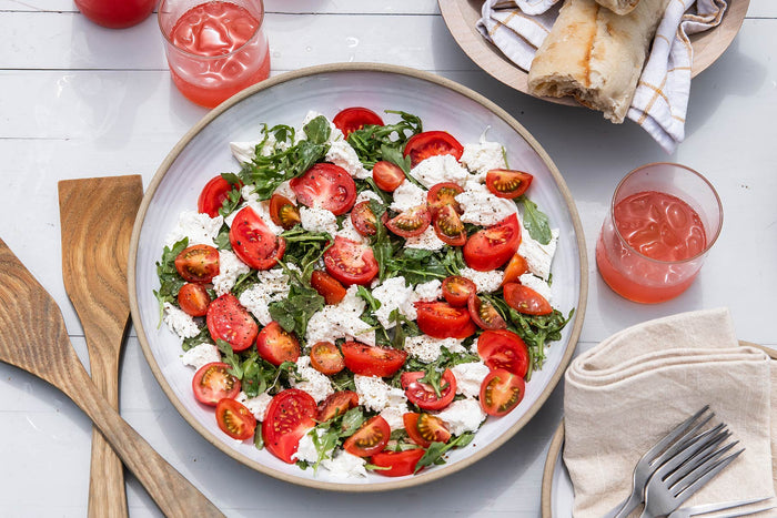 Torn Mozzarella & Tomato Salad