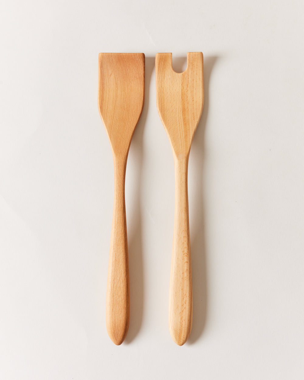 Beech Wood Salad Servers