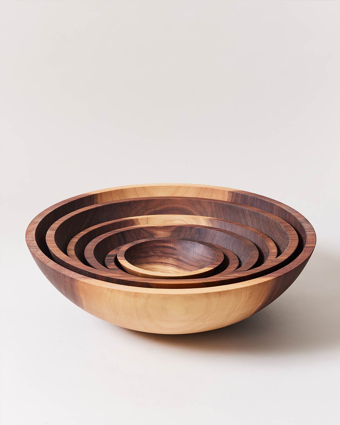 Farmhouse Pottery - Crafted Walnut Bowls