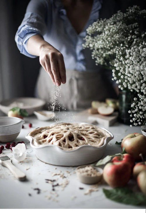 Spiced Cranberry Apple Pie