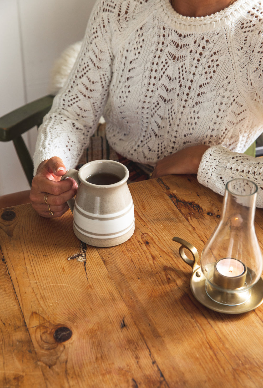 Yellowware Mug