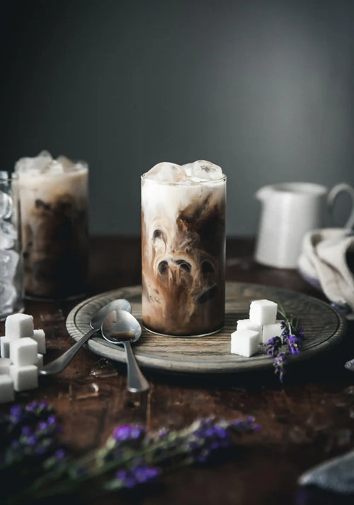 A Tranquil Twist: Lavender Infused Iced Coffee