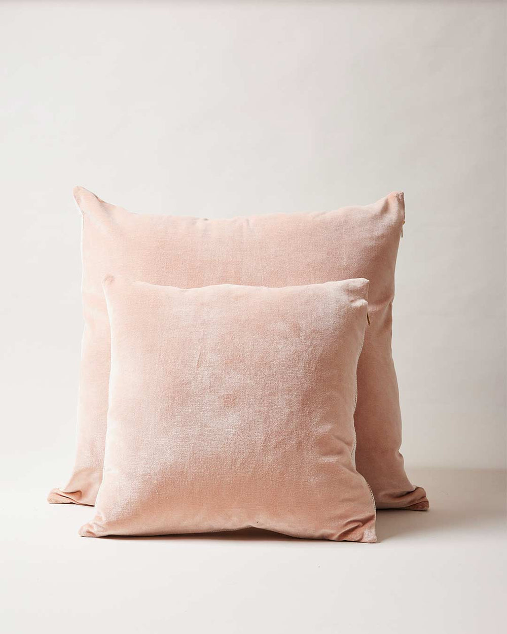 Dusty pink velvet shops pillow